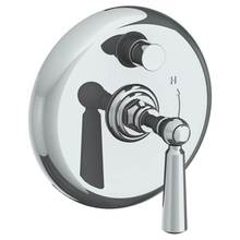 Watermark 321-P90-S1A-WH - Wall Mounted Pressure Balance Shower Trim with Diverter, 7'' dia.