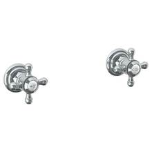 Watermark 321-WTR2-V-WH - Wall Mounted 2-Valve Shower Trim