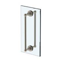 Watermark 322-0.1-12DDP-SBZ - Rochester 12'' double shower door pull/ glass mount towel bar