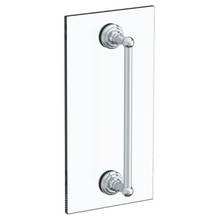 Watermark 322-0.1-12GDP-SBZ - Rochester 12'' shower door pull/ glass mount towel bar