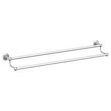 Watermark 322-0.2B-WH - Wall Mounted Double Towel Bar, 30''