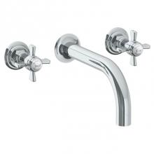 Watermark 34-5-S1-SBZ - Wall Mounted 3 Hole Bath Set