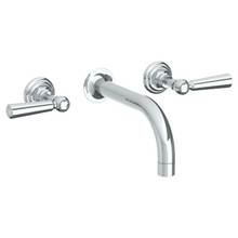 Watermark 34-5-S1A-GP - Wall Mounted 3 Hole Bath Set