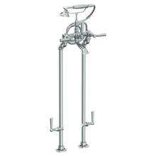 Watermark 34-8.3STP-S1A-SBZ - Floor Standing Bath Set with Hand Shower and Shut-Off Valves