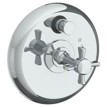 Watermark 34-P90-B9M-WH - Wall Mounted Pressure Balance Shower Trim with Diverter, 7'' dia.