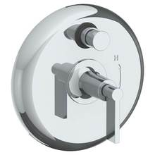 Watermark 34-P90-DD2-WH - Wall Mounted Pressure Balance Shower Trim with Diverter, 7'' dia.