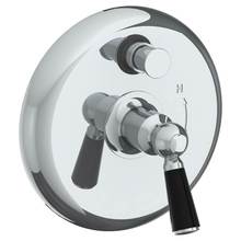 Watermark 34-P90-H4-WH - Wall Mounted Pressure Balance Shower Trim with Diverter, 7'' dia.