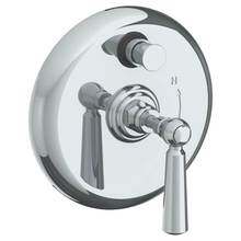 Watermark 34-P90-S1A-WH - Wall Mounted Pressure Balance Shower Trim with Diverter, 7'' dia.