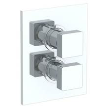 Watermark 35-T20-ED4-ED2-PC - Wall Mounted Thermostatic Shower Trim with built-in control, 6 1/4'' X 8''