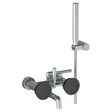 Watermark 36-5.2-NM-WH - Wall Mounted Exposed Bath Set with Hand Shower