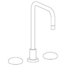 Watermark 36-7-HL-WH - Deck Mounted 3 Hole Square Top Kitchen Faucet