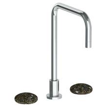 Watermark 36-7-MM-GP - Deck Mounted 3 Hole Square Top Kitchen Faucet