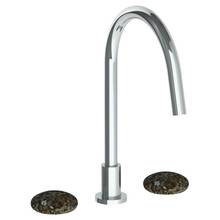 Watermark 36-7G-MM-WH - Deck Mounted 3 Hole Gooseneck Kitchen Faucet