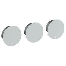 Watermark 36-WTR3-BL1-WH - Wall Mounted 3-Valve Shower Trim