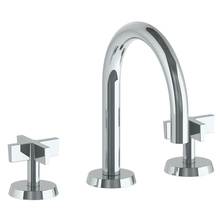 Watermark 37-2S-BL3-PC - Deck Mounted 3 Hole Gooseneck Spout Lavatory Set