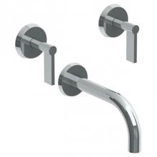 Watermark 37-5-BL2-SBZ - Wall Mounted 3 Hole Bath Set