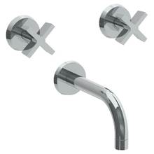 Watermark 37-5-BL3-WH - Wall Mounted 3 Hole Bath Set