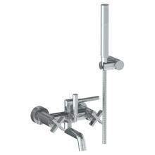 Watermark 37-5.2-BL3-SBZ - Wall Mounted Exposed Bath Set with Hand Shower