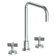 Watermark 37-7-BL3-GP - Deck Mounted 3 Hole Square Top Kitchen Faucet