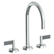 Watermark 37-8-BL2-GP - Deck Mounted 3 Hole Gooseneck Bath set