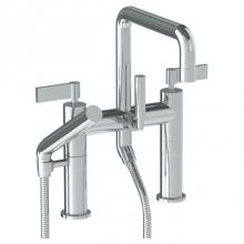 Watermark 37-8.26.2-BL2-SBZ - Deck Mounted Square Exposed Bath Set with Hand Shower