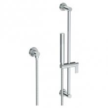 Watermark 37-HSPB1-BL2-SBZ - Positioning Bar Shower kit with Slim Hand Shower and 69'' Hose