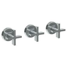 Watermark 37-WTR3-BL3-GP - Wall Mounted 3-Valve Shower Trim