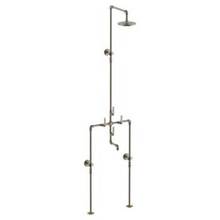 Watermark 38-3.1FL-__-__-__-EV4-WH - Floor Mounted Exposed Tub/ Shower Set