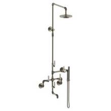 Watermark 38-3.91-__-__-__-EV4-WH - Wall Mounted Exposed Tub/ Shower With Hand Shower Set