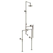 Watermark 38-3.91FLT-__-__-__-EV4-WH - Floor Mounted Exposed Thermostatic Tub/ Shower With Hand Shower Set