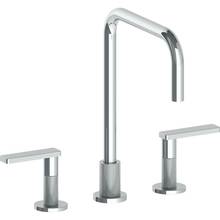 Watermark 70-7-RNK8-GP - Deck Mounted 3 Hole Square Top Kitchen Faucet