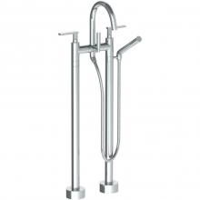 Watermark 70-8.3-RNK8-GP - Floor Standing Bath set with Slim Hand Shower