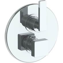 Watermark 70-T20-RNS4-GP - Wall Mounted Thermostatic Shower Trim with built-in control, 7 1/2'' dia.