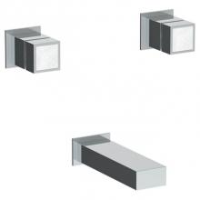 Watermark 97-5-J6-PC - Wall Mounted 3 hole Bath Set