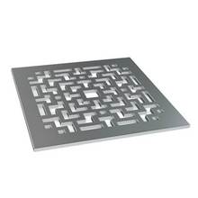 Watermark SD1-GP - designer shower drain - 5'' X 5'' strainer only