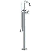 Watermark 31-8.8-BKA1-PC - Single Hole Floor Standing Bath Set with Hand Shower