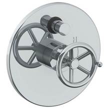 Watermark 31-P90-BKA1-GP - Wall Mounted Pressure Balance Shower Trim with Diverter, 7'' dia.