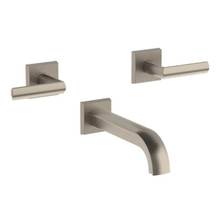 Watermark 64-5-BR4-PC - Wall Mounted 3 Hole Bath Set