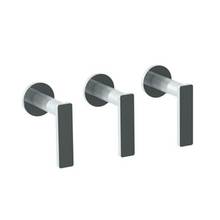 Watermark 70-WTR3-RNK8-WH - Wall Mounted 3-Valve Shower Trim