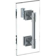 Watermark 71-0.1-12SDP-LLD4-GP - Lily 12” shower door pull with knob/ glass mount towel bar with hook