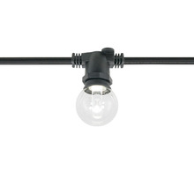 American Lighting LS-C-12-BK - Commerical Grade Light String