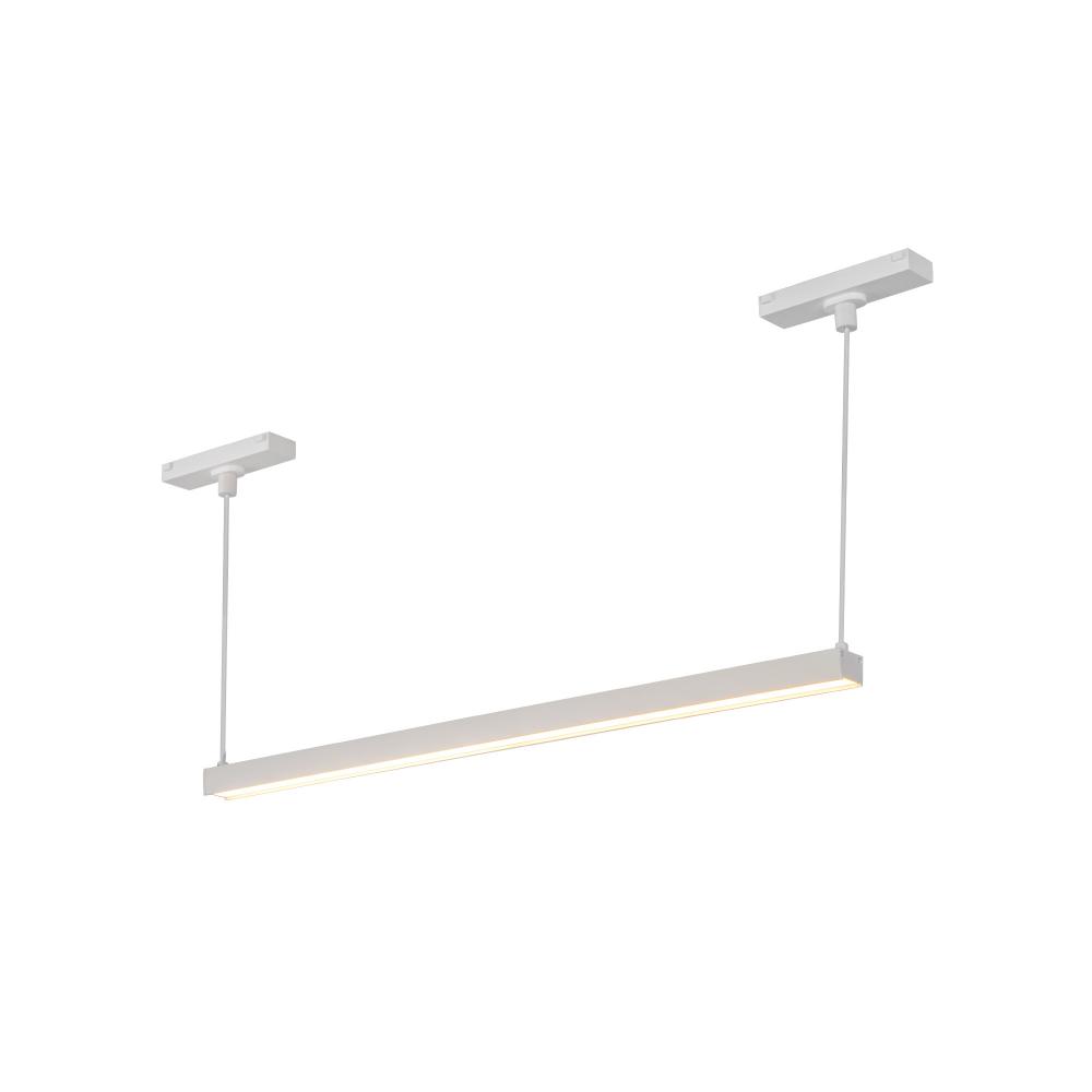 Mira 22-in White 4000K Trilo Track Linear Pendant