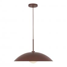 Kuzco Lighting Inc PD56019-BGD - Regent 19-in Burgundy Socket Pendant