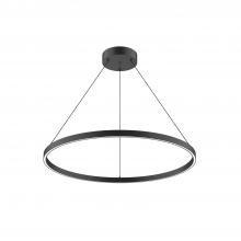 Kuzco Lighting Inc PD87132-BK-UNV-010 - Cerchio 32-in Black LED Pendant