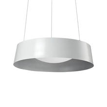 Cooks Lighting Items 401207WH-LED - Sampson 17-in White LED Pendant