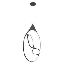 Kuzco Lighting Inc PD84336-BK - Serif 36-in Black LED Pendant