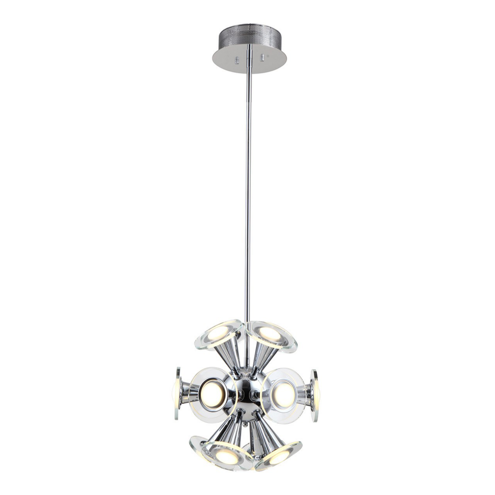 LED 14-Light Modern Sputnik Pendant Light