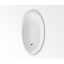 Aquatic AC003272-UNI-DBA-WH - Marla 6938 Drop-in Bathtub