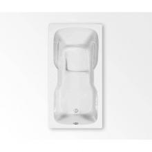 Aquatic AC003164-UNI-DBA-WH - Bayport 7236 Drop-in Bathtub