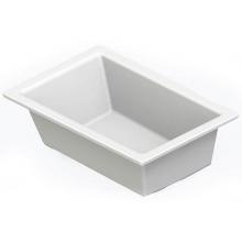 Aquatic AC003348-UNI-TO-WH - W6042DMIN Drop-in Bathtub